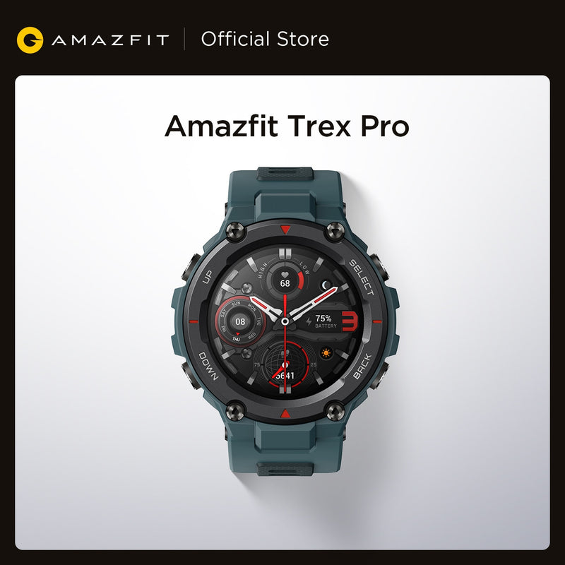 Amazfit T-rex Pro Bateria Longa Duração Marca + de 100 MODALIDADES De Esportes